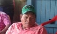 Aquileo Mecheche, líder indígena asesinado