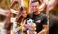 Sara Uribe, Fredy Guarin y su hijo