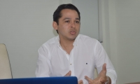 Maikol Grandett, nuevo director de contratación de la Alcaldía de Santa Marta.