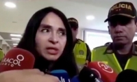 Alejandra Ojeda, hermana de Ilse Ojeda, chilena desaparecida en Colombia.