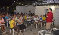 Socialización de proyecto de ampliación del sexto tramo de la calle 30 en La Lucha