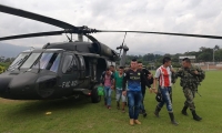 Grupo de capturados.