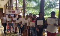 El proyecto “familias TIC” busca apropiar a las mujeres madres cabeza de hogar y lideresas del Departamento.