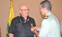 La Policía Nacional, Policía de Santa Marta y Dirección de Antinarcóticos condecoraron a Presidente del Puerto 