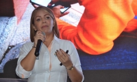 Ingrid Aguirre, gerente de la Essmar. 