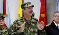  El comandante del Ejército colombiano, mayor general Nicacio Martínez Espinel.