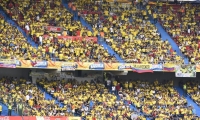 Tribunas del estadio Metropolitano. 