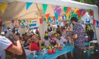 'Los niños pintan su mar' es un espacio para que los más pequeños disfruten de la Fiesta del Mar.