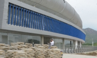 Al estadio le faltan varios detalles para ser entregado. 