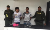 Los detenidos fueron trasladados bajo estrictas medidas de seguridad hasta las instalaciones de la URI de la Fiscalía de Santa Marta.