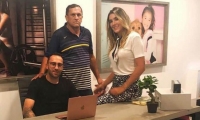 David Ospina, Hernán Ospina y Daniela Ospina.