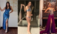 Mariana Villalobos, Ornell Rodgers y Camila Monsalve