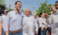 Luis Miguel Cotes y Luis Alberto Tete Samper.