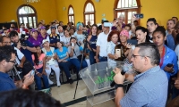Rafael Martínez reasumió este martes el cargo de alcalde de Santa Marta. 
