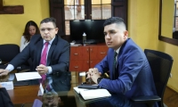El alcalde Rafael Martínez se reunió con el ministro de Vivienda, Jonathan Malagón.