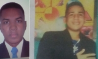 Yeison Roncallo Gómez (Izq) fue detenido por el homicidio de Kevin Rodríguez Mizuno (der). 