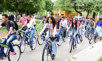 El programa continúa brindando beneficios a los futuros profesionales, en esta ocasión se cumplió con la entrega de bicicletas.
