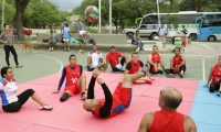 En el Parque de Los Trupillos se realizaron actividades para población en discapacidad.