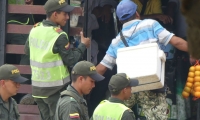 20 venezolanos fueron trasladados al Centro de Traslado por Protección Distrital.