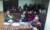 Audiencia en Paloquemao con los cinco capturados.