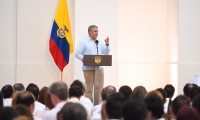 Iván Duque, presidente de la República.