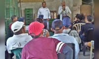 Durante la actividad, también se capacitaron a los agricultores en inspección, vigilancia y manejo de las enfermedades que pueden padecer el cultivo de guayaba.