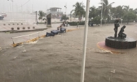 Lluvias en Santa Marta