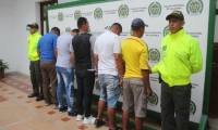 Capturados vigilantes Bucaramanga