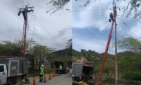 Inicio de trabajos en El Rodadero.