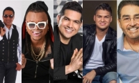 Kinito Méndez, Mr Black, Peter Manjarrés,Elder Dayán, Hansel y Raul, son varias de las agrupaciones que estarán cantando en Ciénaga. 