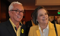 Jorge Enrique Robledo y Clara Lopez.