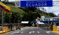 Frontera con Ecuador.