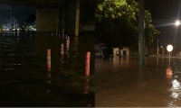 Lluvias en Santa Marta.