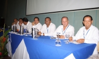 Médico Dionisio Ruiz (q.e.p.d), primero de derecha a izquierda. 