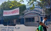 Fachada del colegio Gimnasio Bolivariano