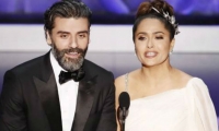 Salma Hayek y el guatemalteco Oscar Isaac