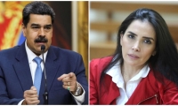 Presidente de Venezuela, Nicolás Maduro y Aida Merlano