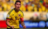 James Rodríguez, jugador de la Selección Colombia.