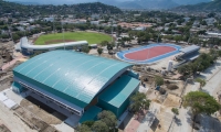 Los coliseos de la villa olímpica serán centros de acopio durante la cuarentena.