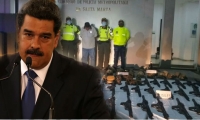 Nicolás Maduro aseguró que el material iba a ser usado en su país.
