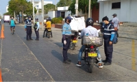 Operativos de los agentes de tránsito del Distrito.