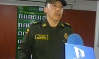 El coronel Óscar Fabián Solarte.