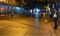 Calles solas en Santa Marta.