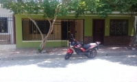 Fachada de la vivienda. 