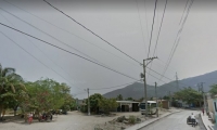 La víctima falleció a dos cuadras de su casa. 
