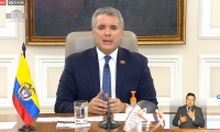 Iván Duque, presidente de Colombia.