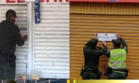 La Policía ha cerrado 42 establecimientos comerciales en el perímetro rural y  urbano del área metropolitana durante la cuarentena.