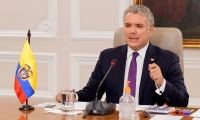 Iván Duque, presidente de Colombia.