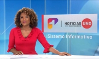 Mabel Lara, presentadora del Canal UNO