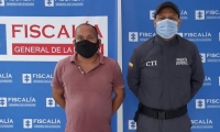 Jackson Tamayo Carihuasari, capturado por el CTI de la Fiscalía.